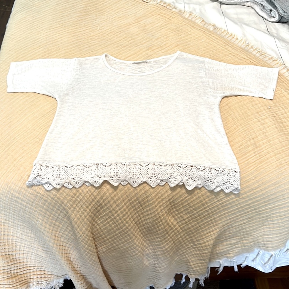 Anthropologie crop top